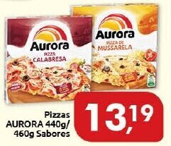 Supermercados Nori Pizzas Aurora 440g/ 460g Sabores oferta