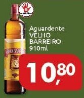 Supermercados Nori Aguardente Velho Barreiro 910ml oferta