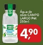 Supermercados Nori Agua de Coco Campo Largo pet 900ml oferta