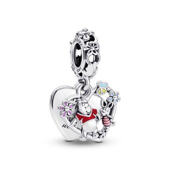 Pandora Charm pendente duplo disney – ursinho pooh e leitao oferta