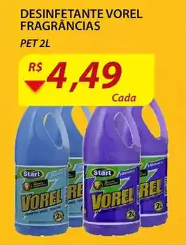 Assaí Atacadista Desinfetante Vorel Frag. 2L oferta