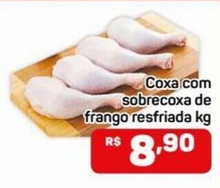 Compre Bem Coxa com Sobrecoxa de Frango resfriado 1kg oferta
