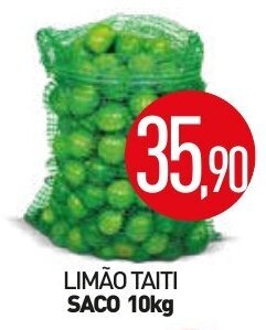 Calvo Atacadista Limao Taiti saco 10kg oferta