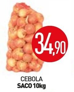 Calvo Atacadista Cebola Saco 10kg oferta