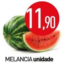 Calvo Atacadista Melancia unidadde oferta