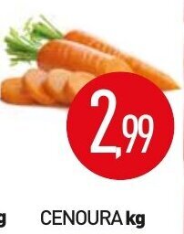 Calvo Atacadista Cenoura 1kg oferta