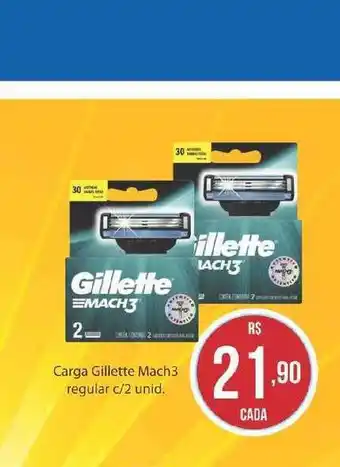 Carga Gillette Mach3 Regular