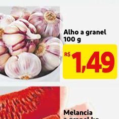 Mercado Extra Alho a granel oferta