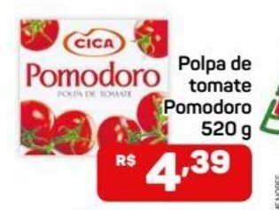 Compre Bem Polpa de Tomate Pomodoro 520g oferta