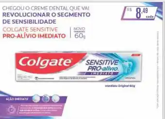 Drogaria Total Colgate Sensitive Pro Alívio Imediato 60g oferta