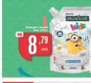 Drogaria Total Sabonete Liquido Kids Palmolive 200ml oferta