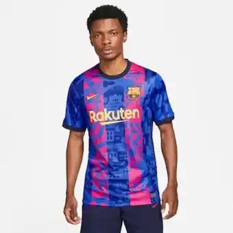 Camiseta nike barcelona iii 2021/22 torcedor pro masculina