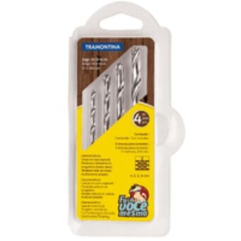 Telhanorte Jogo de brocas p/ concreto 4 peças tramontina oferta