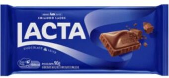 Supermercado Estrela Azul Chocolate lacta em barra ao leite 90g oferta