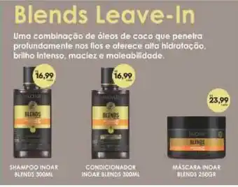 Shampoo Inoar Blends Condicionador Inoar Blends 300ml