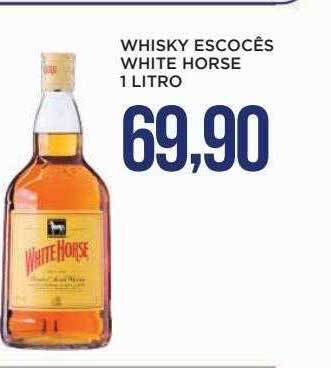 Apoio Mineiro Whisky escocês white horse oferta