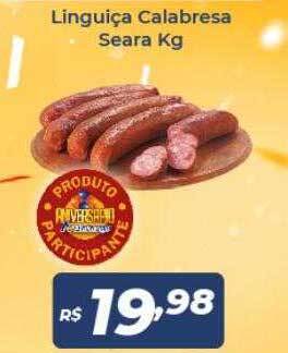 Atakarejo Linguiça calabresa seara oferta