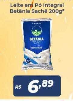 Atakarejo Leite em pó integral betânia oferta