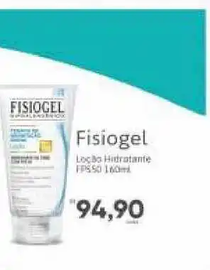 Fisiogel Loção Hidratante Fps50 160ml