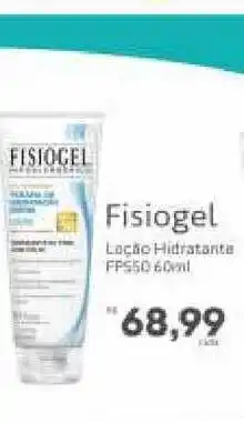 Farma Ponte Fisiogel Loção Hidratante Fps50 60ml oferta