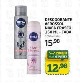 Cooper Desodorante aerossol nivea frasco cada oferta