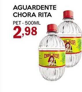 Aguardente chora rita