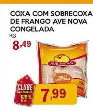 Decisão Atacarejo Coxa com sobrecoxa de frango ave nova congelada oferta