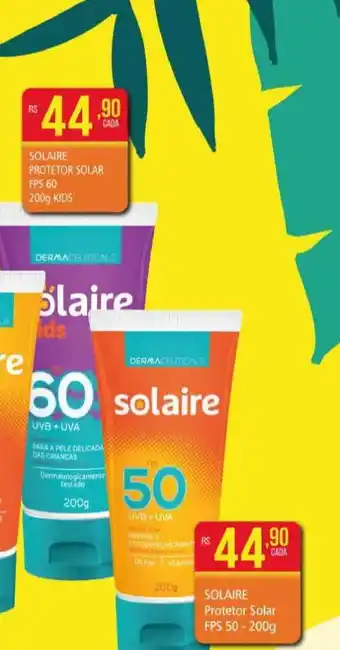 Solaire Protetor Solar Fps 60 Solaire Protetor Solar Fps 50 200g