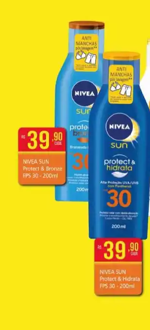 Nivea Sun Protect&bronze Fps 30 Nivea Sun Protect&hidrata Fps 30 200ml