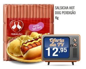 Central Supermercados Salsicha Hot Dog Perdigao 1kg oferta