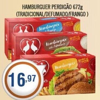 Central Supermercados Hamburguer Perdigao 672g oferta