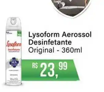 Lysoform Aerossol Desinfetante Original 360ml