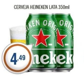 Central Supermercados Cerveja Heineken lata 350ml oferta