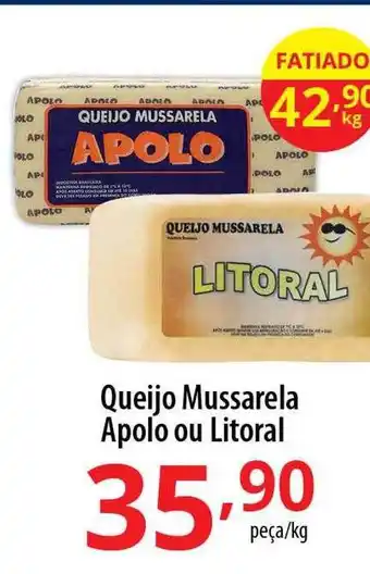Akki Atacadista Queijo mussarela apolo ou litoral oferta