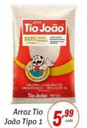 Rede Aliança Arroz tio joão tipo 1 oferta