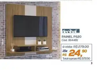 Painel Ps20 Decibal