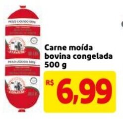 Mercado Extra Carne moida bovina congelada 500g oferta