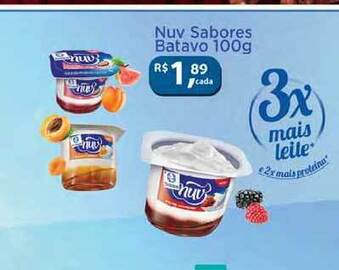 Nuv Sabores Batavo 100g