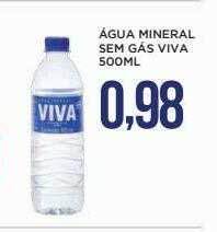 Apoio Mineiro Agua mineral sem gas viva oferta