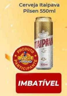 Cerveja itaipava pilsen