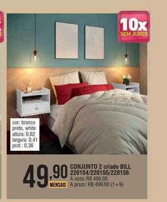 Berlanda Conjunto 2 criado bill oferta