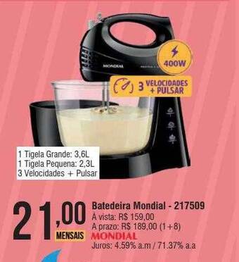 Berlanda Batedeira mondial oferta