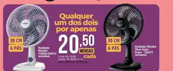 Berlanda Ventilador mondial ventilador mondial 30cm super power oferta