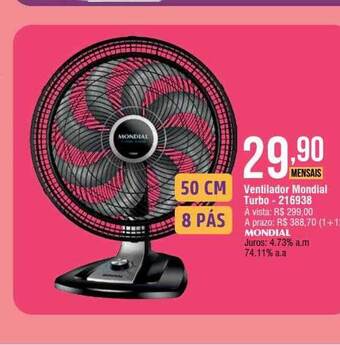 Berlanda Ventilador mondial turbo oferta