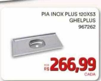 Conibase Pia inox plus 120x53 ghelplus oferta
