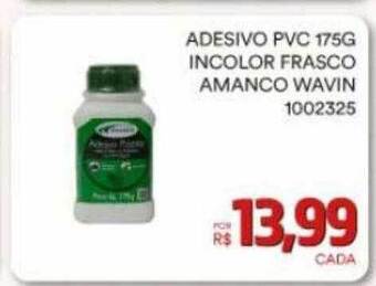 Conibase Adesivo pvc incolor frasco amanco wavin oferta
