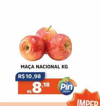 Pinheiro Supermercado Maça nacional kg oferta