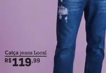 Calça jeans local
