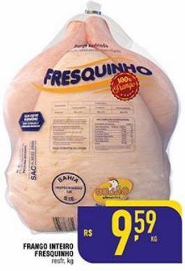 Mercantil Rodrigues Frango inteiro fresquinho kg oferta