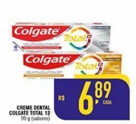 Mercantil Rodrigues Creme dental colgate total 12 oferta
